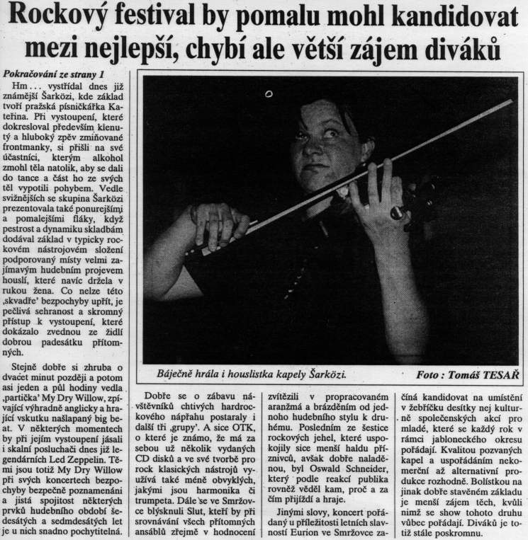 Deník Jablonecka 17.8. 1998 - 2. část